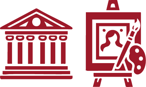 secteurs-dactivite-solutions-services-sur-mesure 4 Icône illustrant les solutions spécialisées de numérisation 3D pour musées, sites patrimoniaux et institutions culturelles avec médiation interactive