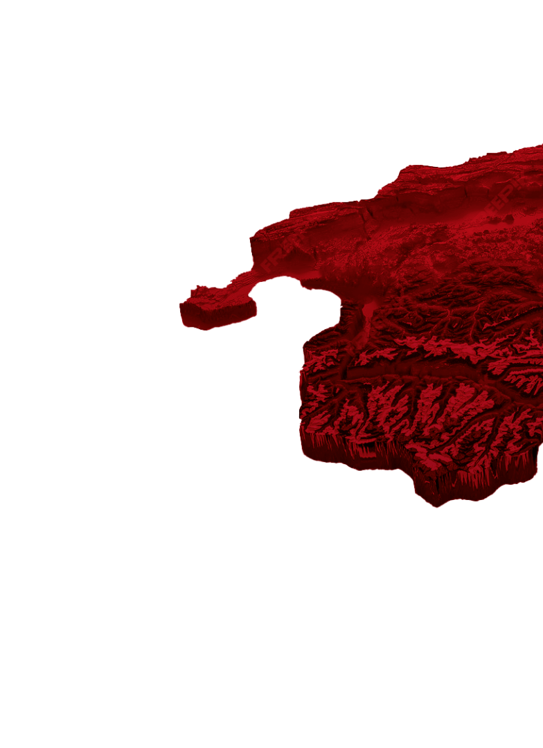 Vue intégrale de la carte suisse 3D rouge intégrée au logo CAPTURE IMMERSIVE, spécialiste des expériences numériques