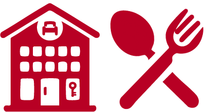 Numérisation 3D complète d'établissements hôteliers et restaurants permettant une visite virtuelle interactive des espaces d'accueil