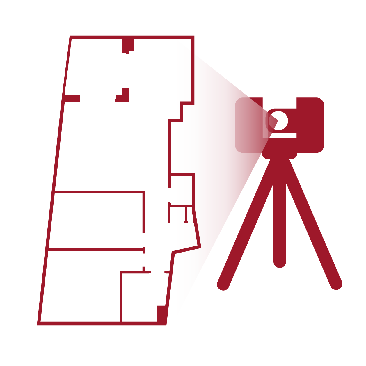 Pictogramme du format DWG pour plans techniques compatibles AutoCAD extraits de scans 3D