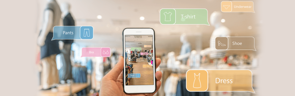Application de réalité augmentée en magasin permettant une expérience d'achat enrichie et interactive