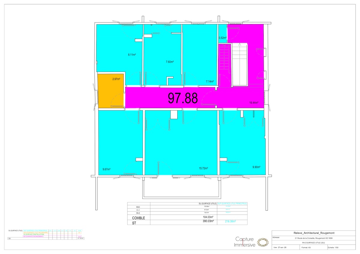 PORTFOLIO 28 Releve_Architectural_Rougemont.SURFACE_9